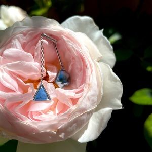 Baroque S925 Tahiti Keshi AB style Earrings